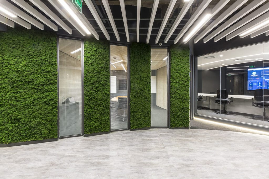 Divisor moderno de alumínio