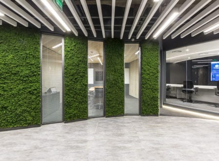 Divisor moderno de alumínio