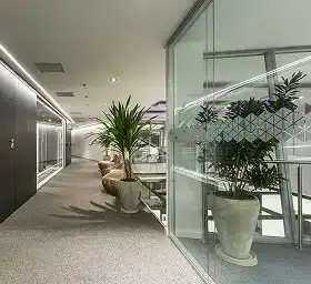 Escritório usando Linha Vision